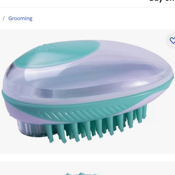 Bundle of Dog Slow Feeder Puzzle Game & Shampoo Dispensing Massage Brush - Picture 4 of 5